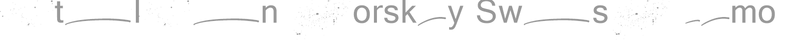 Italian Horskey font preview